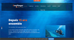 Desktop Screenshot of osezplonger.fr